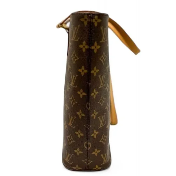 LOUIS VUITTON Luco Brown Monogram LV Logo Canvas Zip Closure Tote - Picture 10 of 16